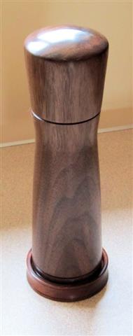 Paul Hunt's second place pepper mill